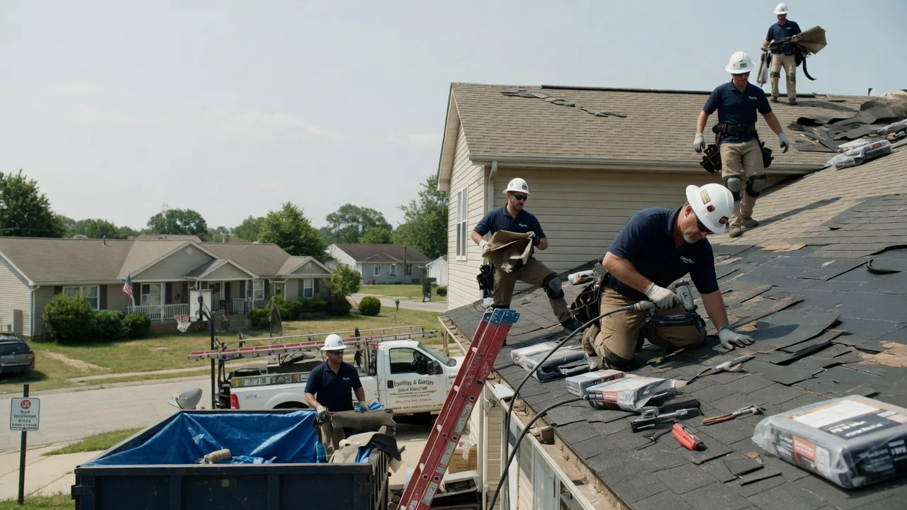 Roof Replacement in Keyesport, IL near me